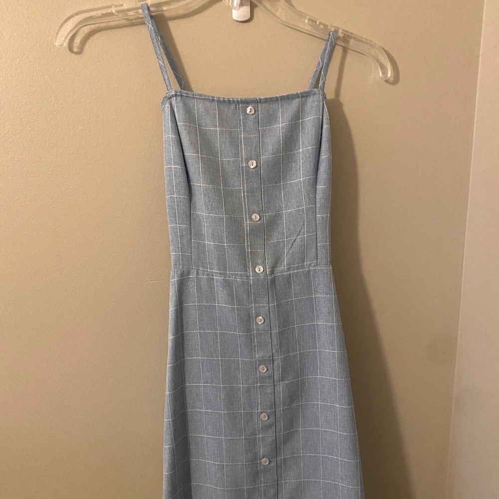 Blue Mini Dress